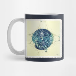 Blue Nautilus Mug